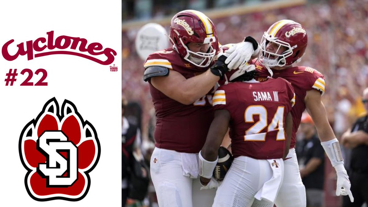 ThomasOrness's tweet photo. #22 Iowa State vs South Dakota

Full Game ⬇️
https://t.co/MkzxKquosL https://t.co/auY4Q6mwn3