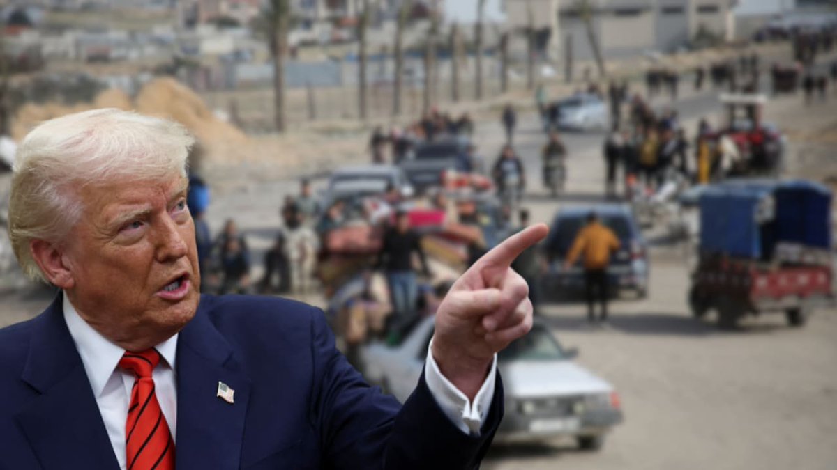 🚨🇺🇸🇵🇸 ALERTE INFO | Le plan de Donald Trump pour VIDER Gaza : 

- Déplacer de force 2 millions de personnes

- Détruire leurs habitations

- Leur donner une indemnité de 5.000$ et un jeton numérique

- Construire à la place des "villes intelligentes de luxe, pilotées par l’IA",