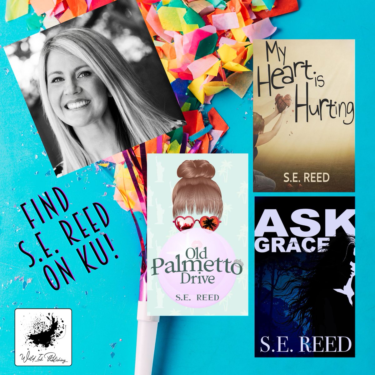 We have some cool news! You can now find <a href="/writingwithreed/">S.E. Reed</a> 's WIP novels on KU. Go grab them today!  Happy Reading!

My Heart is Hurting- a.co/d/30WBUgT
Old Palmetto Drive- a.co/d/eDedGFv
Ask Grace- a.co/d/56Oxu49
