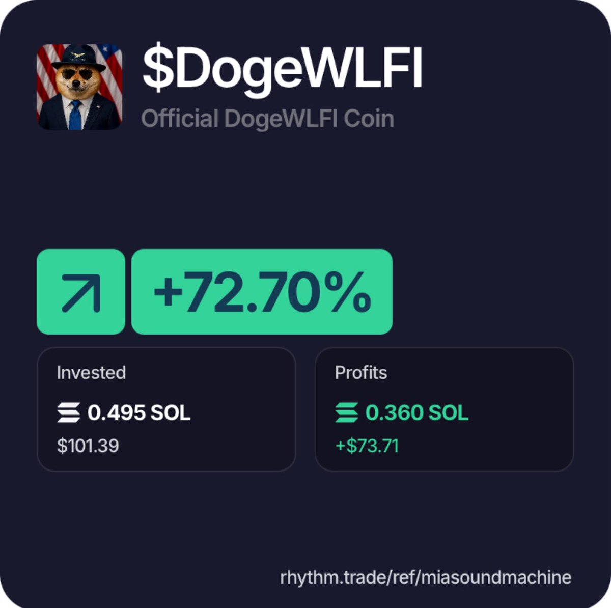 One bark at a time with <a href="/TradeInRhythm/">Rhythm</a>