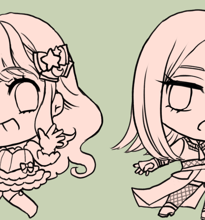 Ich würde gern heute FA von Myugaku zeichnen, während  mit euch rede!