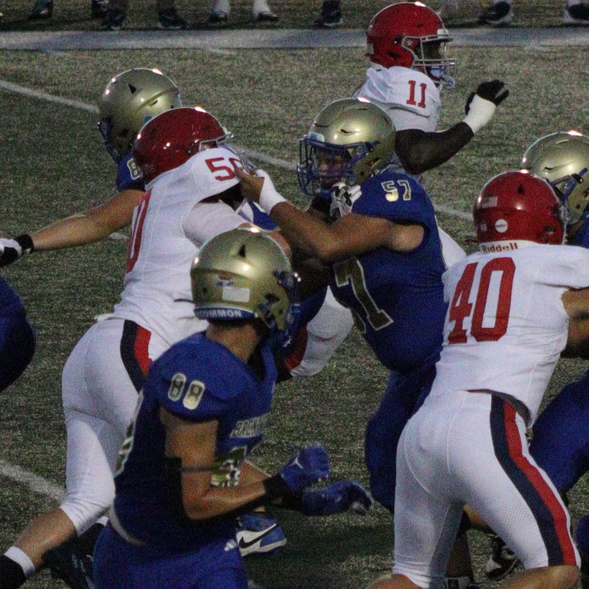 Cole chambers (@colechambers27) on Twitter photo Blocking - it's all about leverage & power. #57 Bruins
<a href="/PatrickMac77/">Patrick McCammon</a> <a href="/wcsBHScf/">Brentwood Football</a> <a href="/wcsBHSge/">Coach Evans</a> Blocking - it's all about leverage & power. #57 Bruins
<a href="/PatrickMac77/">Patrick McCammon</a> <a href="/wcsBHScf/">Brentwood Football</a> <a href="/wcsBHSge/">Coach Evans</a>