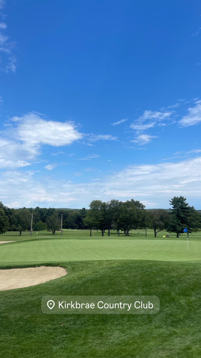 Kirkbrae was beautiful🏌🏽‍♂️
