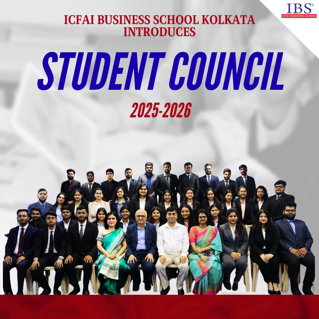 At IBS Kolkata, we believe in shaping not just careers, but confident leaders of tomorrow. 

#IBSKolkata #StudentCouncil #Leadership #FutureLeaders #Spirit #StudentLife #CampusVibes #CouncilConnect #LeadersOfTomorrow #IBSJourney #BeyondClassrooms #StudentVoices #CouncilInAction