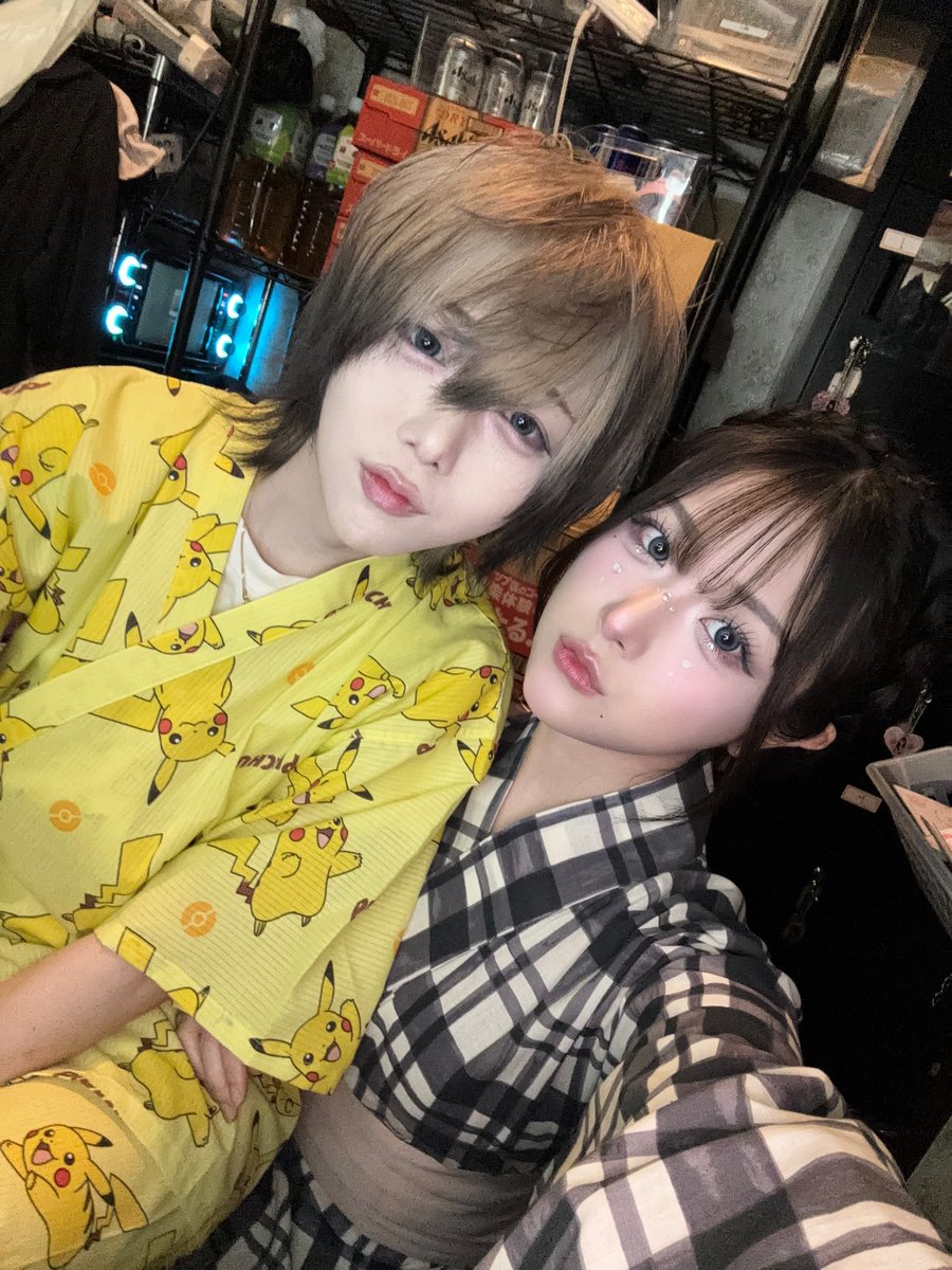 mauveの愉快な仲間たちと浴衣💕らぶ