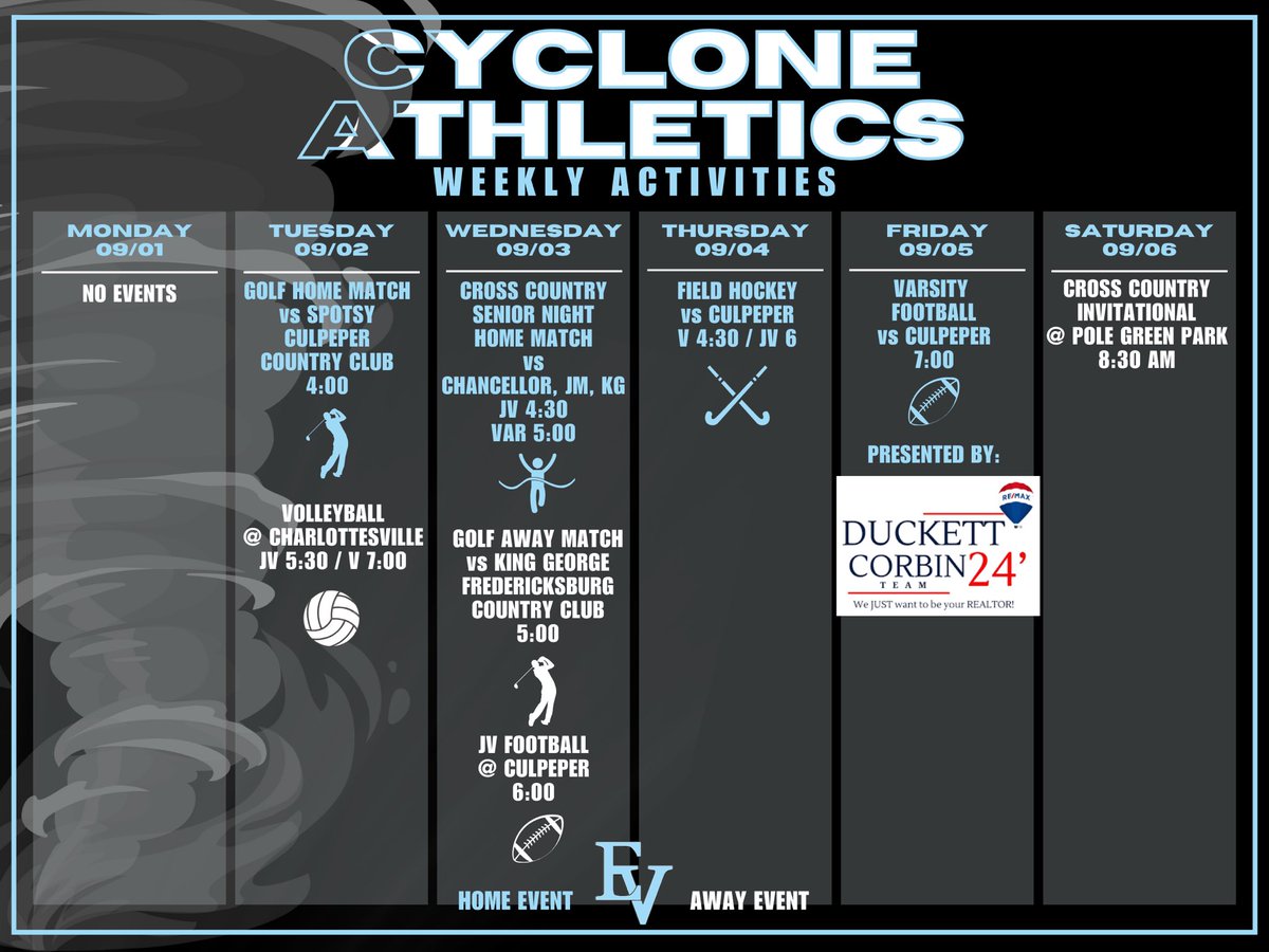 Eastern View Athletics tweet media