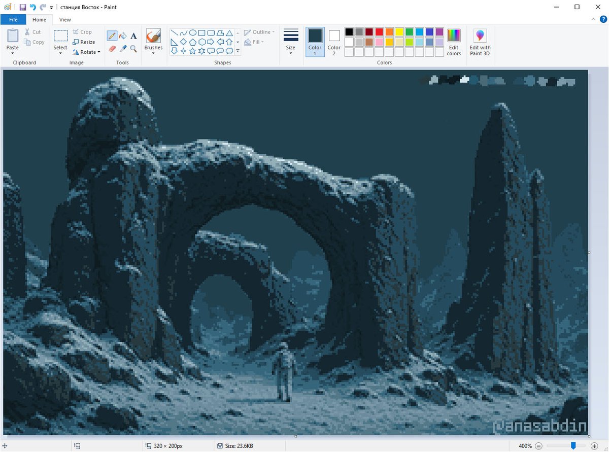 AnasAbdin's tweet image. The program I&apos;m using / my Artworks #pixelart 🎨🖌