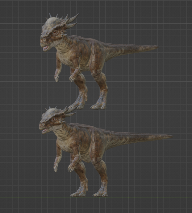 Ravigovindabhat's tweet photo. Probably one of the weirdest looking dinos from Fallen Kingdom is the Stigymoloch. I adjusted the proportions and that's pretty much all I did and I think it looks more natural. https://t.co/1707WDODIH