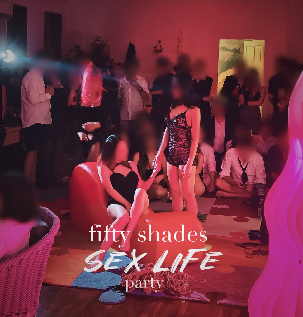 sexnlifediary's tweet photo. Review Fifty shades of sexlife 
ขอบคุณเพื่อนๆ 120 กว่าคนที่มาร่วมงานปาร์ตี้ sex life นะครับ 
ทุกครั้งที่จัดงาน ผมจะมีภาพความสนุกในหัวเสมอ และครั้งนี้ทุกคนทำให้มันออกมาโคตรจะสมบูรณ์แบบ ! 
กับ มิสเตอร์ grey Anastasia 
#sexlifeparty #plf #playlife https://t.co/9vQ73jKFDS