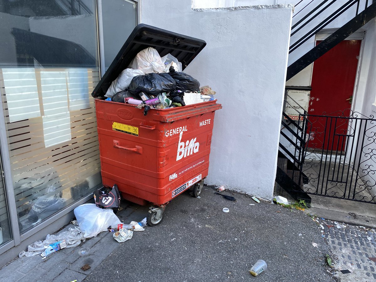 Dear <a href="/Biffa/">Biffa</a> Numerous people in Chapel Yard SW18 have contacted you about this disgusting Biffa bin which hasn’t been emptied for literally MONTHS. I alone have called you twice to get it removed. If you don’t do something about it I’m reporting you to your regulator.