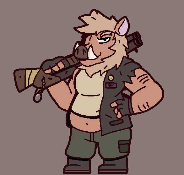 Laika sprite for fuchster