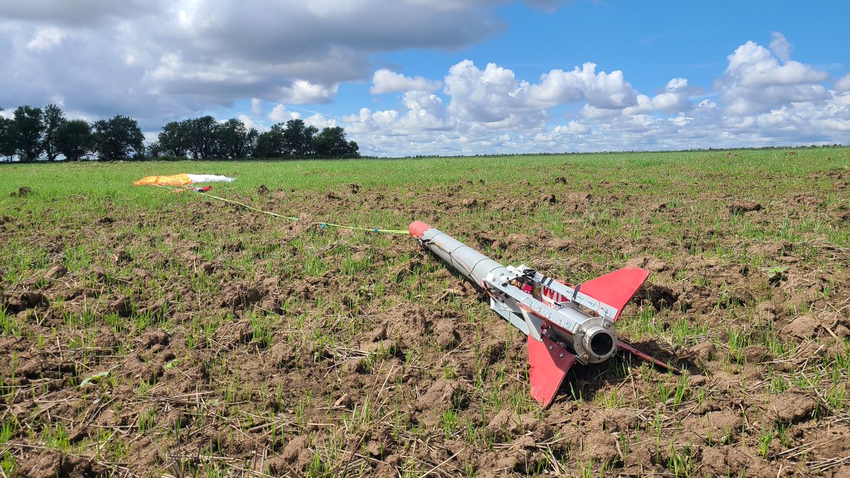 Safely recovered! 9,634 feet