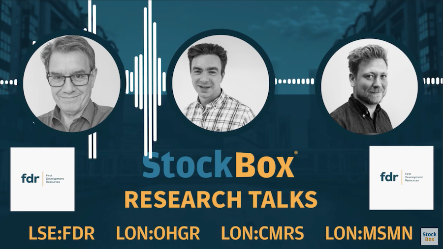 On today's <a href="/StockBoxMedia/">StockBox🎙️📈📽️</a> #podcast, <a href="/Alan__Green/">Alan Green</a> <a href="/Brand_UK/">BrandUK</a> <a href="/BrandMultiComms/">Brand Communications</a> <a href="/NovusComms/">Novus Comms</a> &amp; <a href="/danielflynn92/">Daniel Flynn</a> <a href="/Outofthegr/">Out Of The Ground</a> discuss:

✅  <a href="/FirstDevRes/">First Development Resources</a> #FDR
✅  <a href="/onehealthgroup/">One Health</a> #OHGR
✅  <a href="/CriticalMinRes/">Critical Minerals Resources PLC</a> #CMRS
✅  <a href="/Mosmanoilandgas/">Mosman (MSMN)</a> #MSMN

with <a href="/MarkEJFairbairn/">Mark EJ Fairbairn</a>

#gold #wallal #riponhills