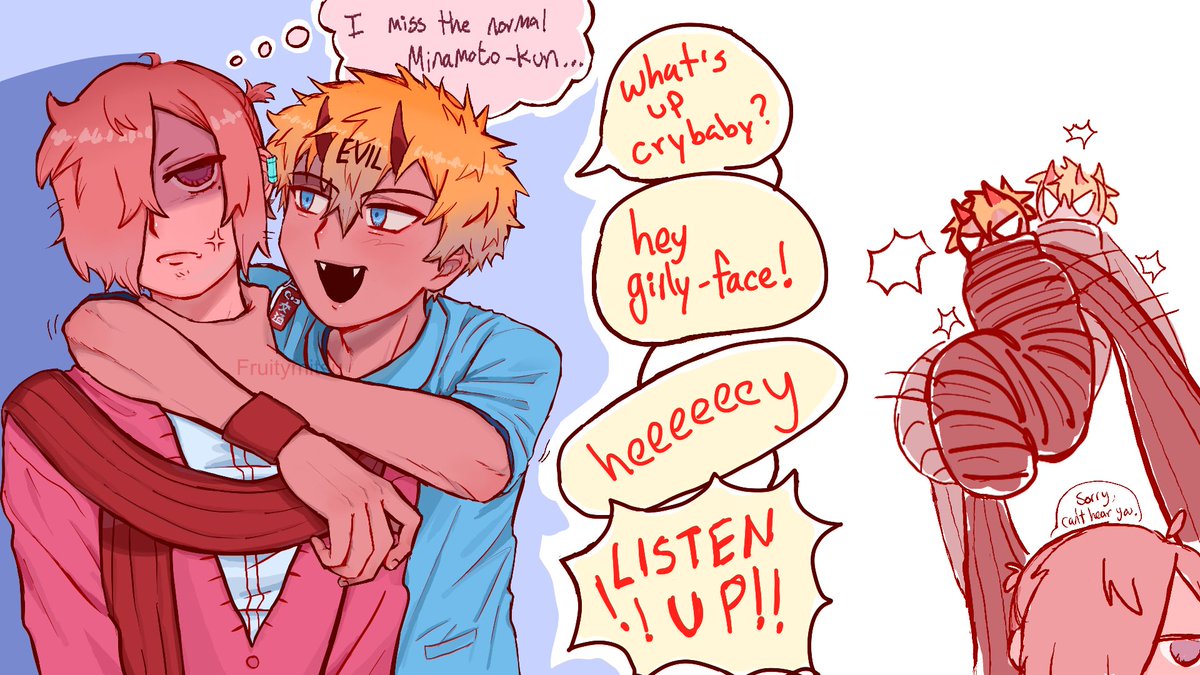 fruitymitsu's tweet image. Day 5: ASHK

#mitsukouweek2025 #mitsukou