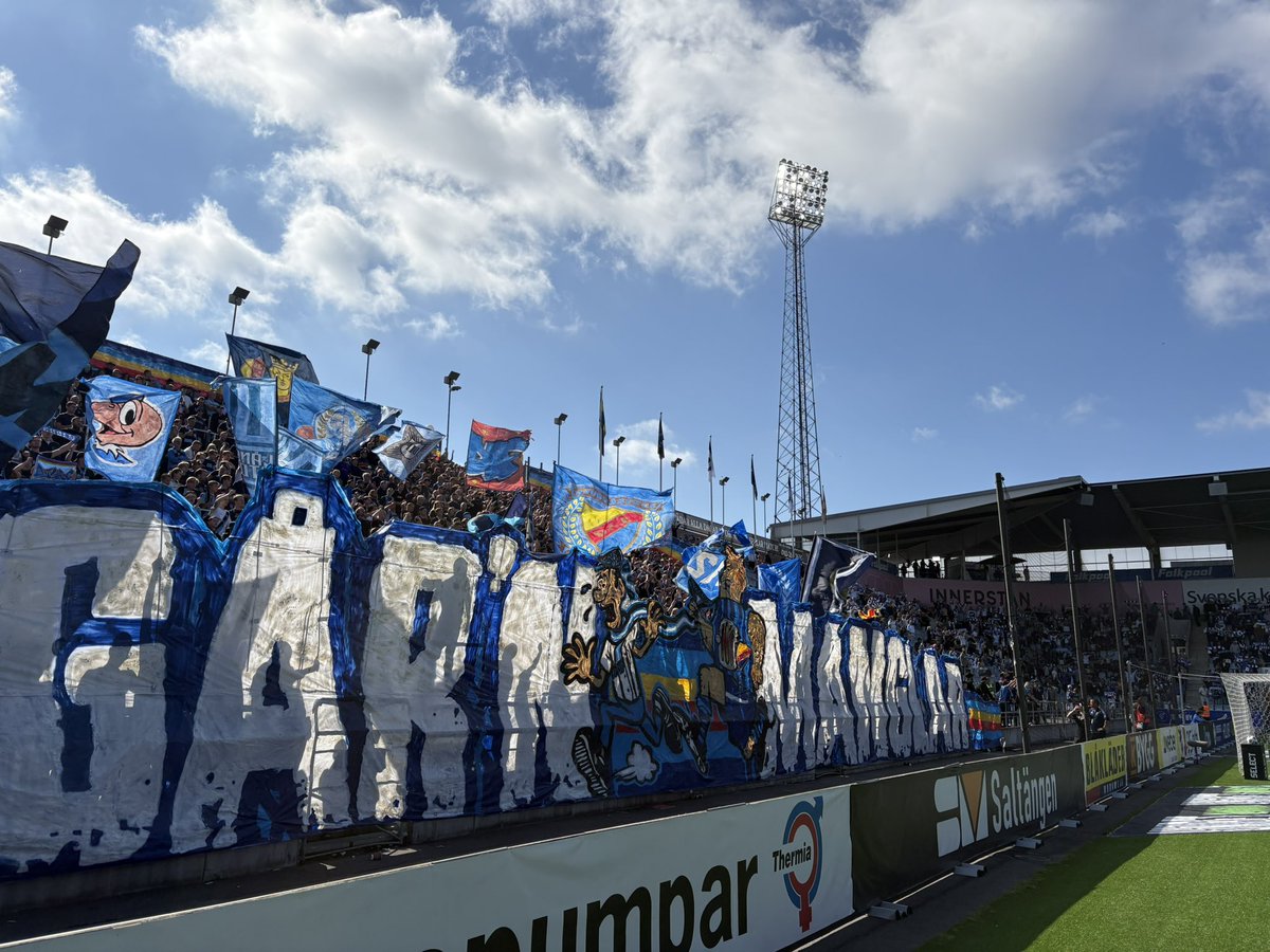 Tack till dom 2 602 blåränder på plats i Norrköping.