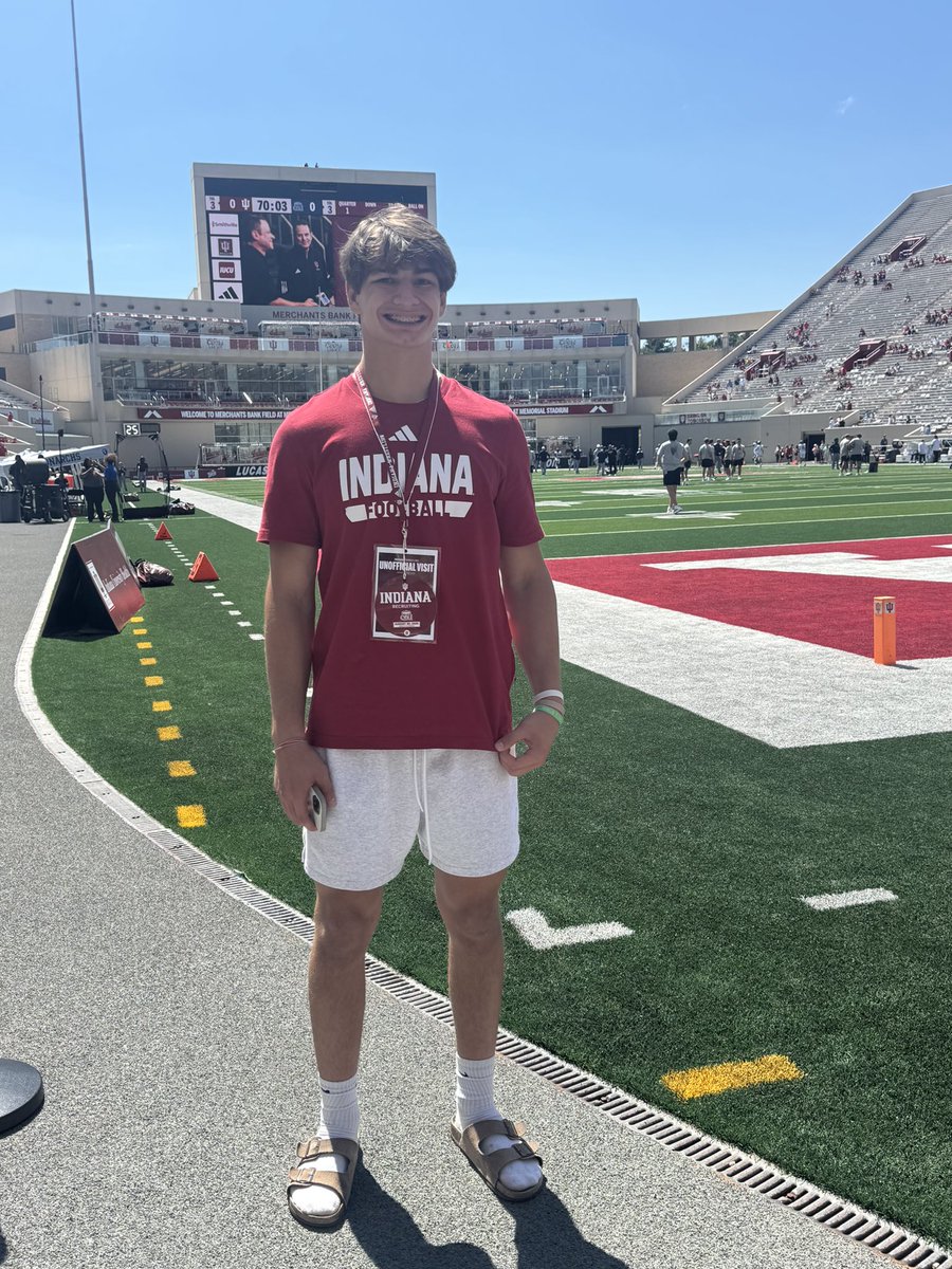 Aidan Kincaide had a great visit to Indiana University, BIG Thanks goes out to the Indiana University Wrestling Staff!!!!! Miller 🤼‍♂️ BOOM!!!!