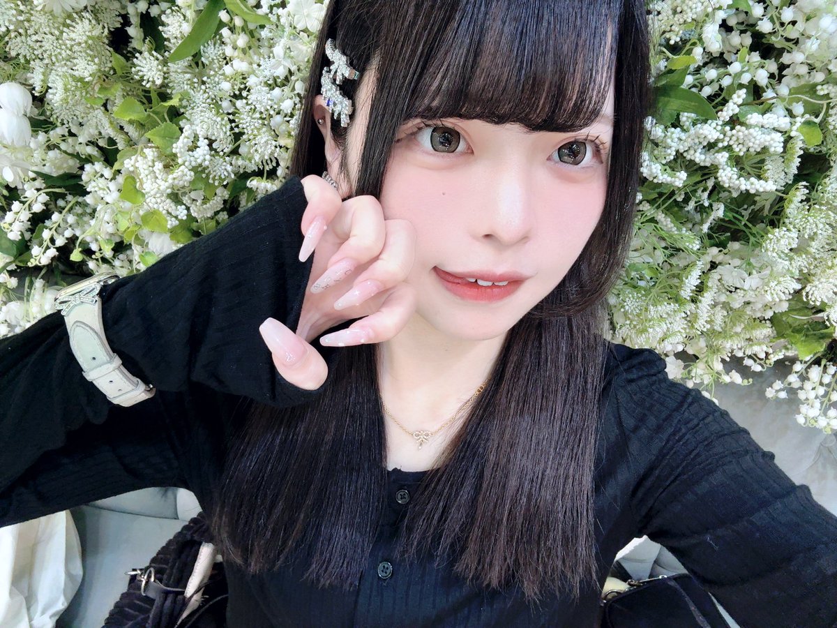 🤍💚 #モーブ #自撮り界隈