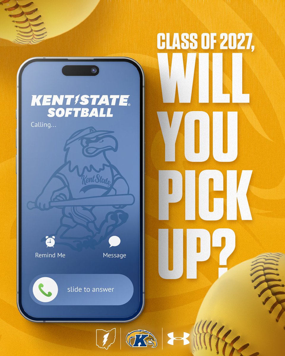 𝗥𝗜𝗡𝗚 𝗥𝗜𝗡𝗚📞

It’s almost that time… Class of 2027, we’re calling starting Sept. 1st!🙌

#KentTOUGH | #GoFlashes⚡️