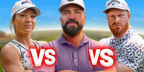 CodigoMaestroOK's tweet photo. 🚀 ¿Quién ganaría en un duelo de #Golf: #PeterFinch vs los #LongestDrivers del mundo? 🤔 Descubre el enfrentamiento épico entre #YouTubeGolf y los expertos en #DrivingDistance como #MartinBorgmeier. https://t.co/ZntD7Yv1gH https://t.co/vr7bYuagbI