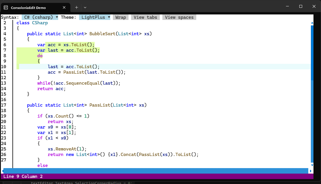 thermous's tweet photo. AvaloniaEdit now works on Console app 
Avalonia Edit · jinek/Consolonia Wiki
#consolonia #avalonia @wieslawsoltes https://t.co/S41wIozSeI