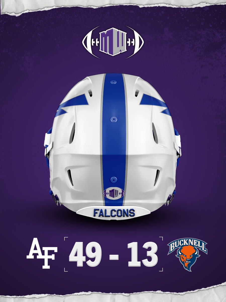 Home opener win, helmet sticker secured 🫡

#MWFB | #MWPathToThePlayoff