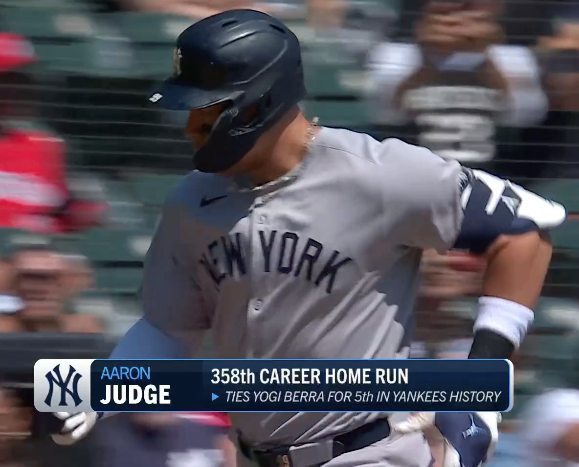 Yankees Top 5 all-time home run leaderboard hadn't changed since August 7, 1957