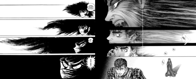 @Lolkittensgomew I have great respect for Kentaro Miura and other masters. I want to portray violent expression and inner conflict, like in Berserk or Go Nagai's Devilman. Someday, I hope to create a manga like that☺️