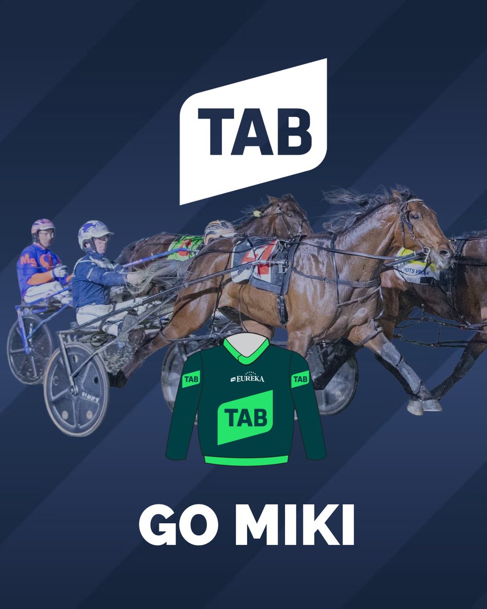 The TAB Eureka field is set! 🏆 <a href="/tabcomau/">TAB</a> locks in Go Miki for Saturday night’s $2.1M TAB Eureka <a href="/ClubMenangle/">Club Menangle</a> .

Read more theeureka.com.au/latest-news/th…

“The TAB Eureka will be broadcast worldwide on Saturday night, with more than 60 countries taking the Sky Racing feed.”