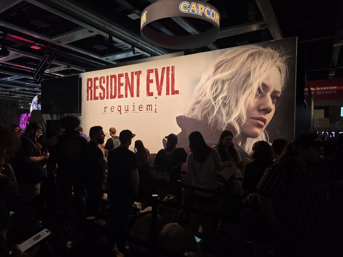 CfaiAlter's tweet image. FREAKING SCARY GAME!! CAN&apos;T WAIT TO PLAY IT WHEN IT RELEASES! #ResidentEvilRequiem #PAXWest2025