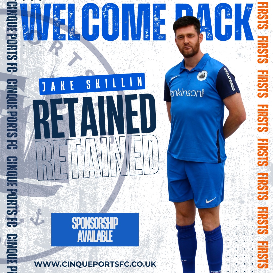 PLAYER ANNOUNCEMENT #11

We’re pleased to confirm that Jake Skillin will be staying with us for another season.

A midfielder turned defender, he brings versatility and composure to the side.

Great to have you back, Jake!

Player Sponsorship - message us for details

#UpThePorts