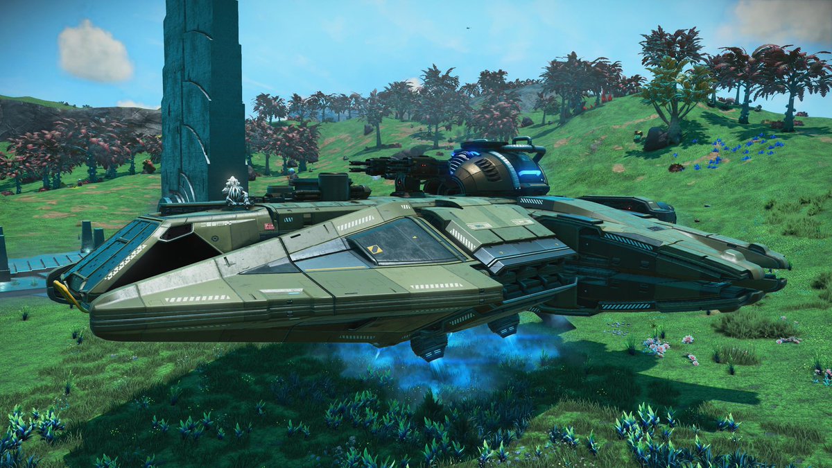 Had to make the Corvette from the game art on PS5 (not sure if other platforms have the same art or not, so I included a screenshot for comparison)
#NoMansSky #NoMansSkyVoyagers <a href="/NoMansSky/">Sean Murray</a>