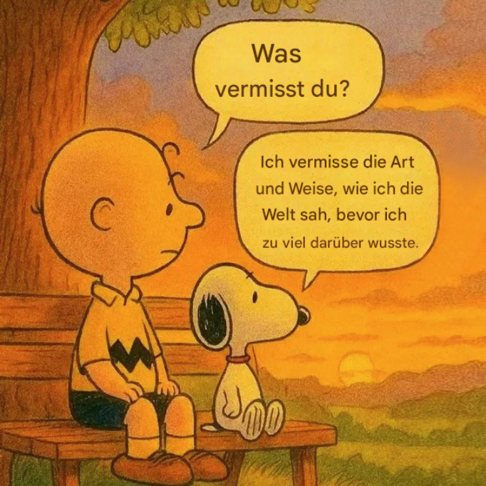 Und desto mehr man weiß, desto mehr versteht man dieses Meme. 😔