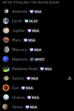 The Moon, we coming for you.