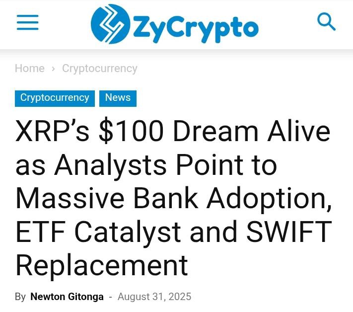 🚨#XRP to $100?! Analysts hype massive bank adoption, ETF catalyst, and SWIFT killer as key drivers!

While a $100 XRP remains a long-term aspiration, a new way to earn XRP is now rolling.

Experience the thrill of forecasting whether the price of XRP will surge "UP" or plummet