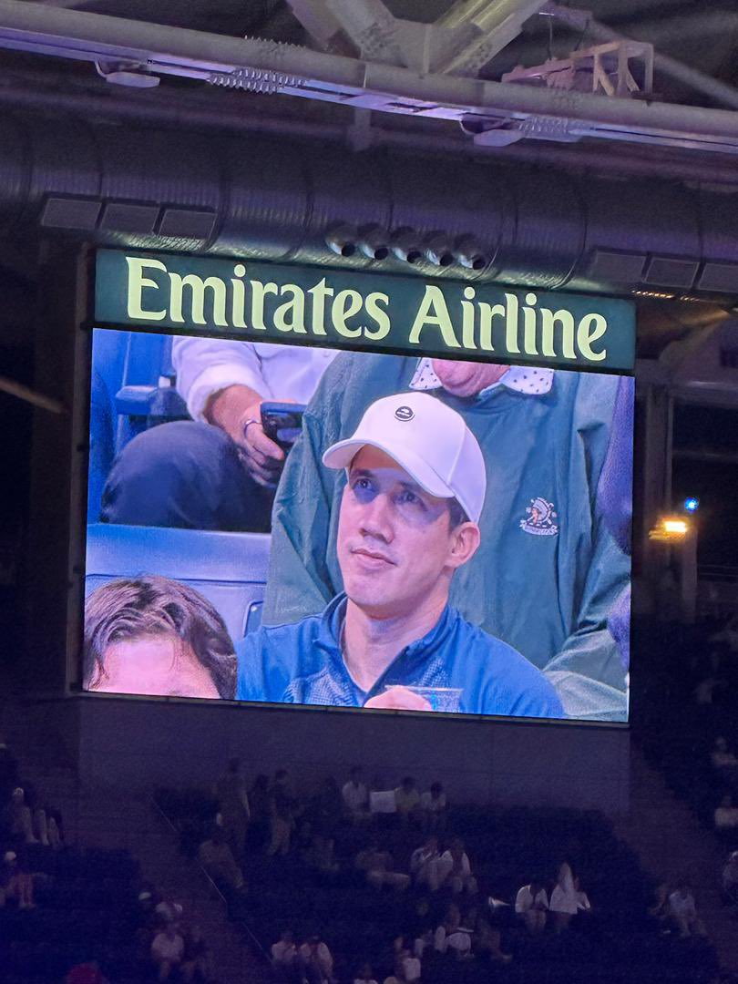 Juan Guaidó en el US Open