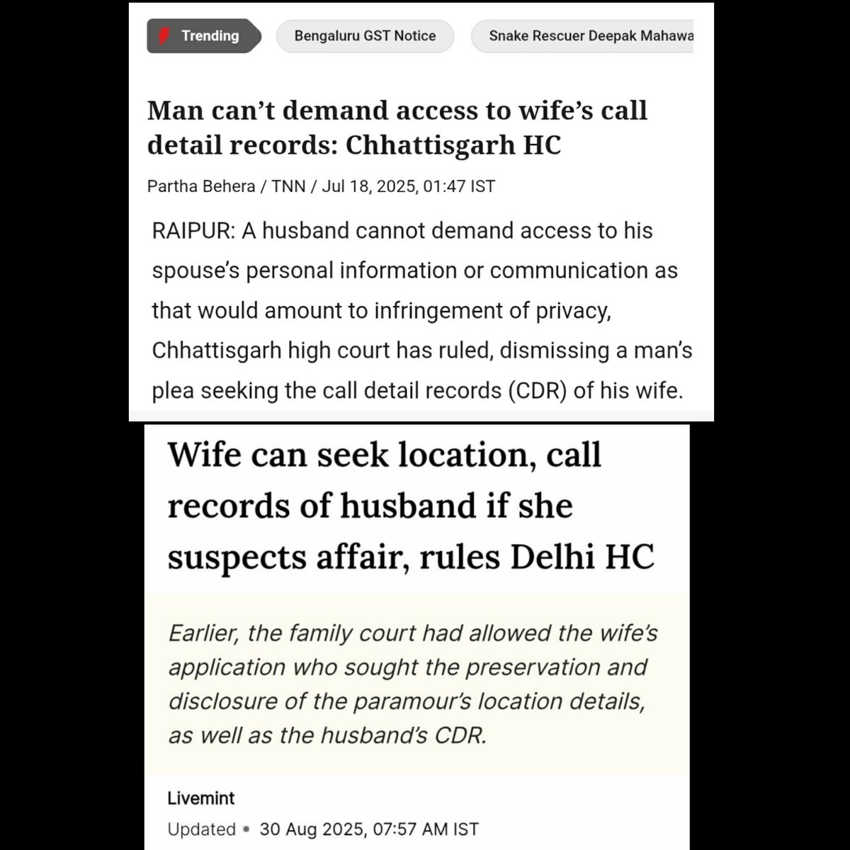 MyNation BIHAR Official (@mynation_bh) on Twitter photo My dear apex court, 2 HC giving 2 different judgement 😝😝😝
#HelpMeMyNation
<a href="/MyNation_net/">MyNation Foundation</a> My dear apex court, 2 HC giving 2 different judgement 😝😝😝
#HelpMeMyNation
<a href="/MyNation_net/">MyNation Foundation</a>