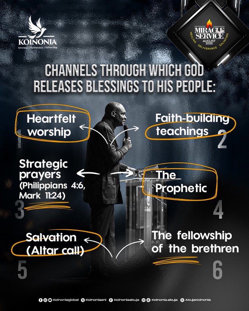 #ApostleJoshuaSelman 
#August2025MiracleService
#KoinoniaAbuja
#KoinoniaGlobal