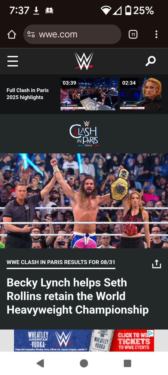 What do you guys think?  Will AJ lace up her boots to defend her husband?  

<a href="/goldiec_wow/">GOLDIE COLLINS</a> 
<a href="/wowsuperheroes/">WOW - Women Of Wrestling</a> 
<a href="/wow/">wow</a>