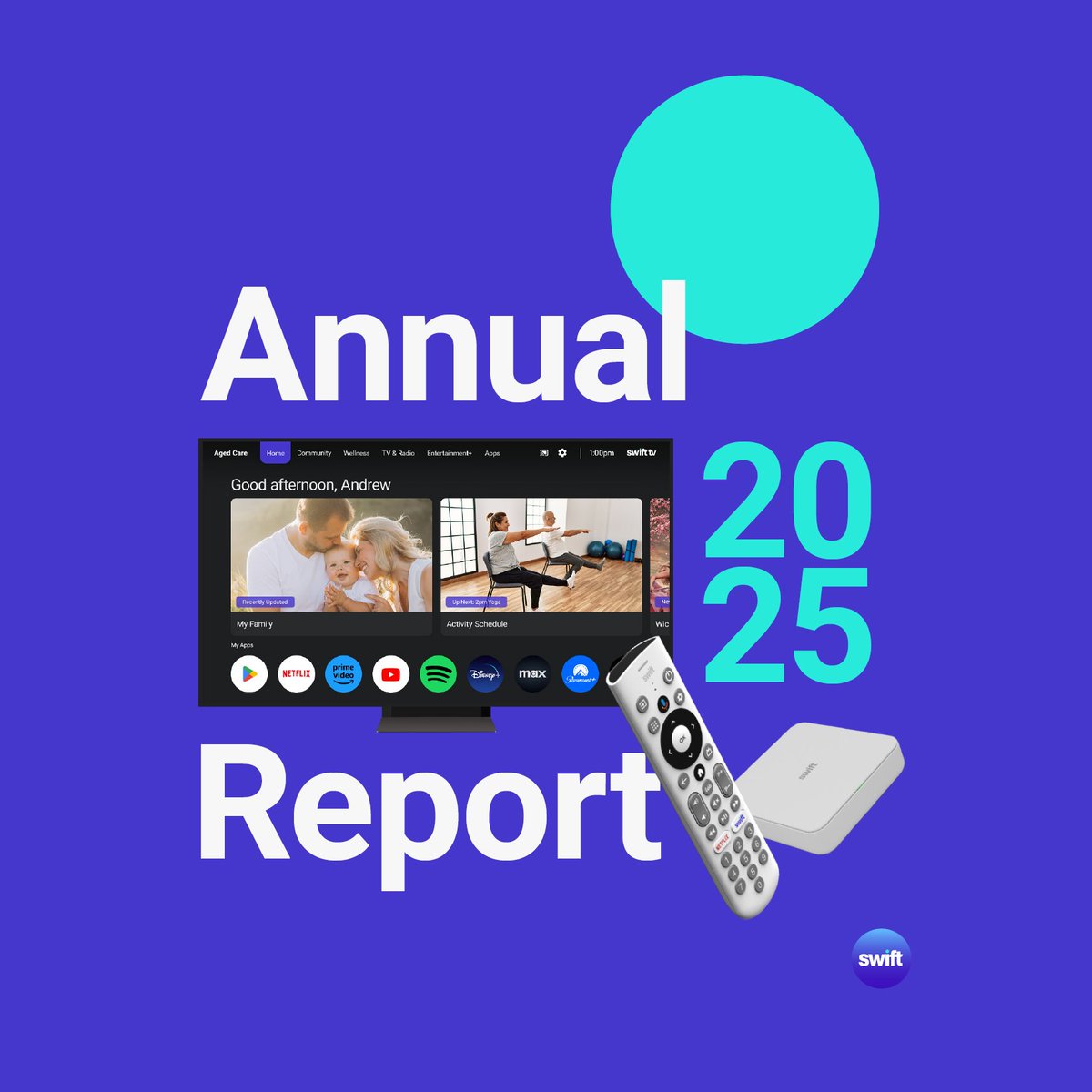 SwiftNetworksAu's tweet image. ASX:SW1 has strengthened its financial position in FY25 with positive EBITDA, debt reduction, and investment in Swift TV. With a Google-certified device, Swift TV delivers a market-first enterprise product for in-room entertainment &amp;amp; engagement ap1.hubs.ly/y0d7pR0