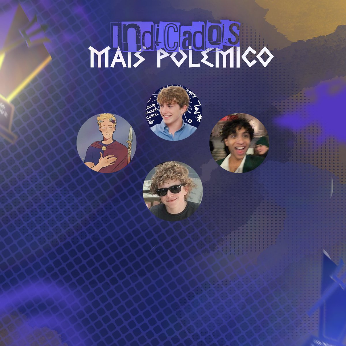 semidsesacervo's tweet photo. @acervoneeks @acervobiancadi @acervozoe @acervotyson @acervowalkers @CHASEANN4BETH @GR0VERNB @percyboyfriend @Acervoluke 🔱  ̸̷ᩬ ꒱  Quinta Categoria • Mais Polêmico 
Indicados:

Acervo Walker ⭐ @acervowalkers 
Acervo Jason Grace @desgracejason 
Christian @GR0VERNB 
Biel @percyboyfriend https://t.co/MUjThonctl