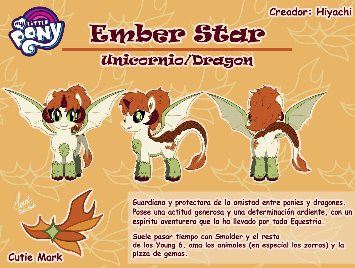 OCs commission- model sheet MLP #mlp #fanarts #illustration