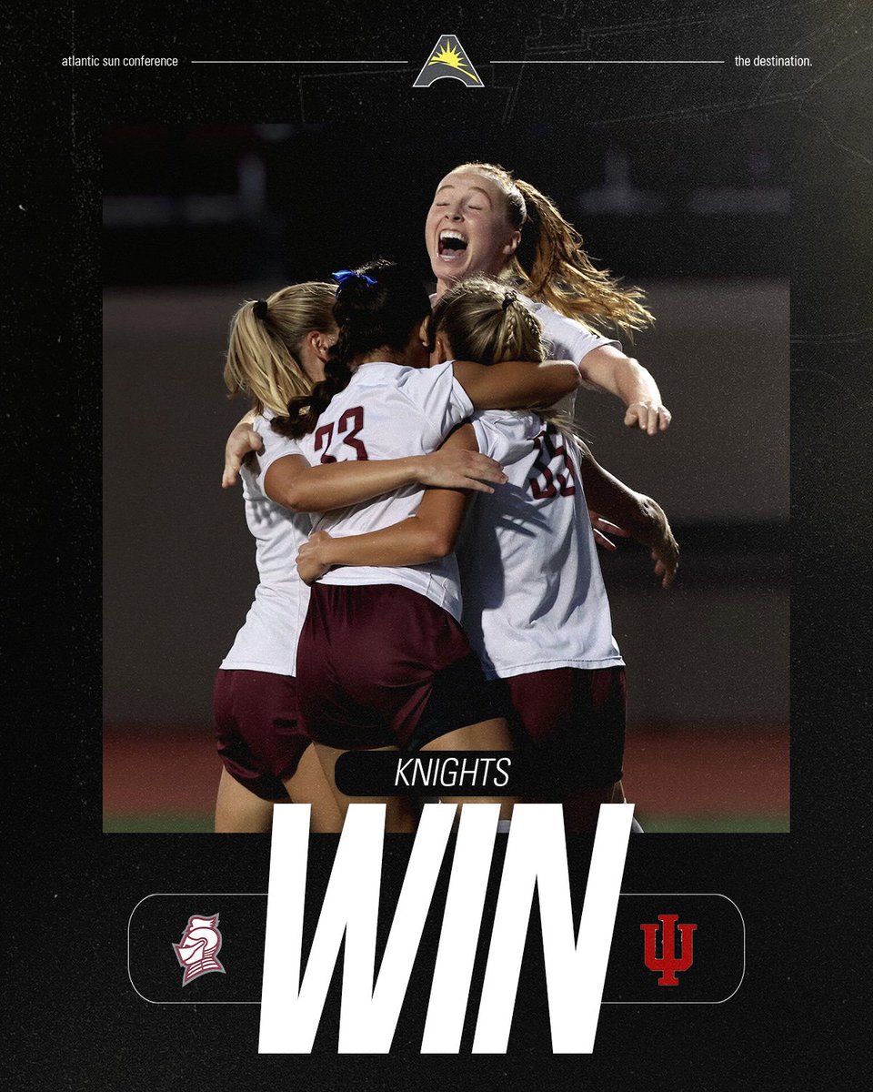 Atlantic Sun Conference (@asunsports) on Twitter photo The <a href="/BUKnightsWSOC/">Bellarmine Women's Soccer</a> makes history with their first win over a Power 4 opponent!
#SwordsUpBU ⚔️ The <a href="/BUKnightsWSOC/">Bellarmine Women's Soccer</a> makes history with their first win over a Power 4 opponent!
#SwordsUpBU ⚔️