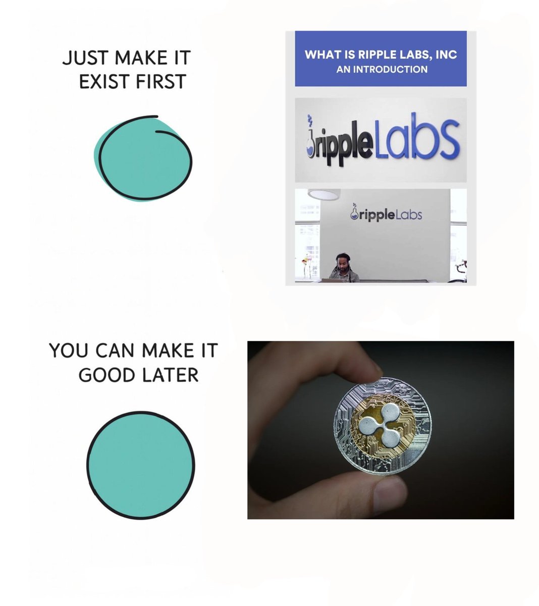 CryptoGngrNinja's tweet photo. $XRP was just a Ripple Labs side‑project in 2013 - little hype, token giveaways, no real roadmap.
Fast‑forward to 2025: “#RelistXRP” trending, ETF chatter everywhere.
Proof that perfection can wait. Make it exist first. Then watch it climb.
#ImperfectCoin #XRP #RelistXRP #CryptoTwitter #PumpFun #ripple #XRPArmy #XRPCommunity #xrpcollector