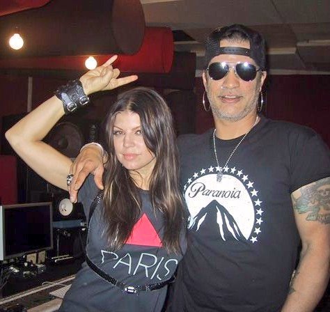 #SLASH with #Fergie ☺️☺️ @slash <a href="/Fergie/">Fergie</a> 🩷