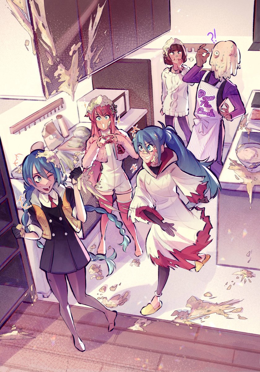 [AITSF/AINI spoilers]
okonomiyaki war... 2!!!