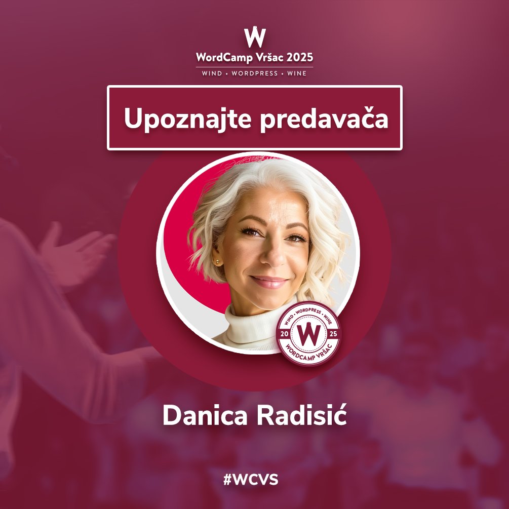 WordCamp Vršac tweet media