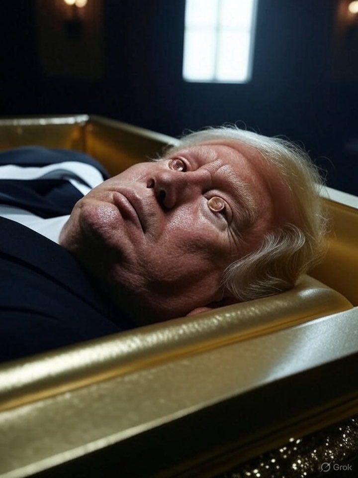 I wish they could calculate how much energy is put into shoring up the fantasy of Trump and how figure out big the sucking sound of the internet crashing will be when l notice if his death is posted.  MAGA really flipped out yesterday. They really really got a shock.