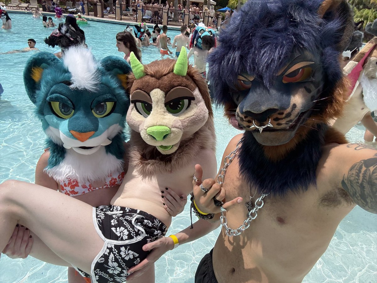 MoksiBun (@moksibun) on Twitter photo We big chillin in the pool at #megaplex
<a href="/EmryMutt/">🐅Emry 🔜 MP</a> <a href="/ad_monstruo/">Monstruo 🦇</a>
#furries #FursuitFriday #FursuitEveryday #megaplex2025 We big chillin in the pool at #megaplex
<a href="/EmryMutt/">🐅Emry 🔜 MP</a> <a href="/ad_monstruo/">Monstruo 🦇</a>
#furries #FursuitFriday #FursuitEveryday #megaplex2025