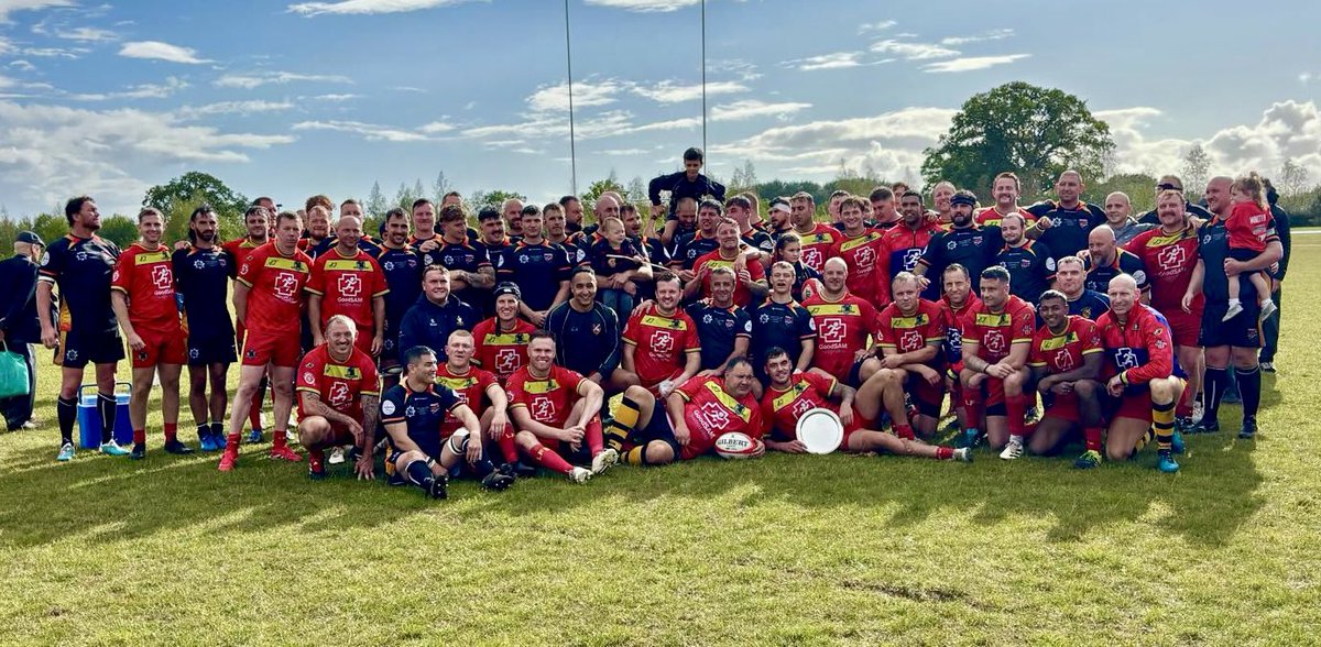 An amazing turnout at <a href="/BicesterRUFC/">Bicester Rugby Union Football Club 🏉</a> today for the memorial match for Martin and Jennie. A game played in great spirit, that saw us run out winners, holding on at the death 39-43 defeating a mixed side from Bicester and Oxford FRS
<a href="/GoodSamApp/">GoodSAM</a> <a href="/LFBWelfareFund/">LFB Welfare Fund Ltd</a> <a href="/williamwwatches/">William Wood Watches</a>