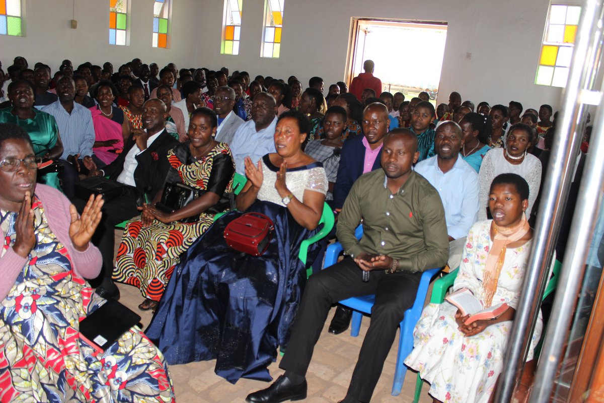 Canon <a href="/tereraho/">John Wilson Tereraho</a> John &amp; the family gave thanks to God today in St.Andrew's Cathedral Seseme for the far God has brought them.  They contributed ugx8m &amp; a cow towards new Cathedral construction roofing. <a href="/MuhaburaDiocese/">Diocese of Muhabura</a> <a href="/MbitseG/">Rt. Rev.Mbitse Godfrey</a> <a href="/ChurchofUganda_/">Church of Uganda</a>